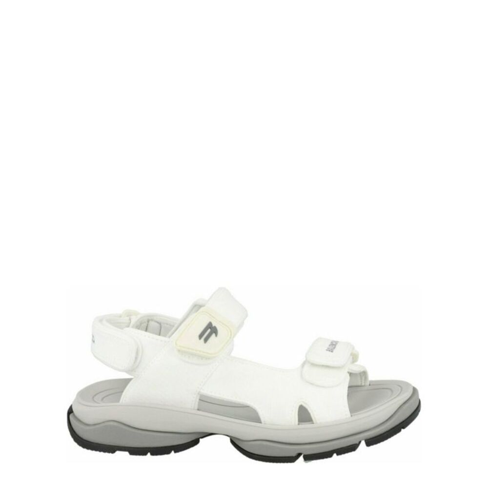 Balenciaga Tourist Sandals White Womens